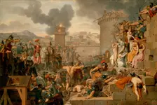 Metellus Raising the Siege, 1799. Creator: Armand Charles Caraffe