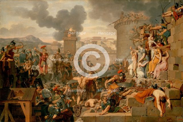 Metellus Raising the Siege, 1799. Creator: Armand Charles Caraffe.