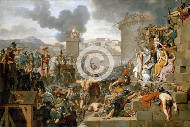 Metellus Raising the Siege', before 1805.  Creator: Caraffe, Armand Charles (1762-1822).