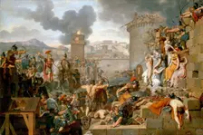 Metellus Raising the Siege before 1805. Creator: Caraffe, Armand Charles (1762-1822)