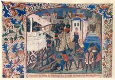 Methods of Warfare During The Hundred Years War c1400, (c1930). Creator: Unknown