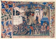 Methods of Warfare During The Hundred Years War c1400, (c1930). Creator: Unknown