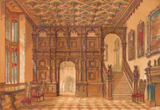 Methley Hall c1845, (1864)