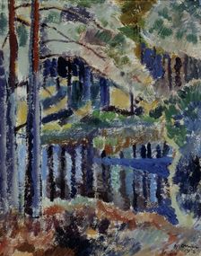 Metsälampi, 1916. Creator: Yrjö Aleksander Ollila