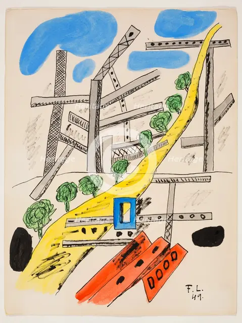 Metropolitan, between 1881 and 1955. Creator: Fernand Leger.