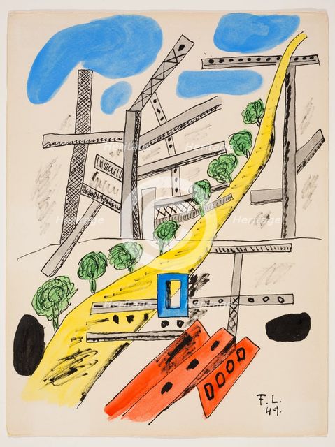 Metropolitan, between 1881 and 1955. Creator: Fernand Leger.