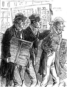 Metropolitan Boroughs election sketches: after the battle, 1874. Creator: Unknown