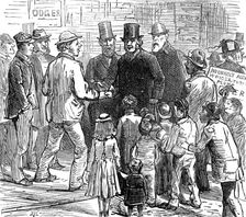 Metropolitan Boroughs election sketches: the working-man's friend, 1874. Creator: Unknown