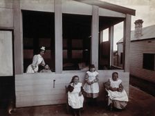 Metropolitan Lunatic Asylum, Kew, Victoria (Australia): children..., c1890s. Creator: Unknown