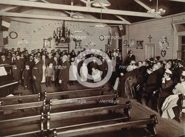 Metropolitan Lunatic Asylum, Kew, Victoria (Australia): patients, mostly children..., c190s. Creator: Unknown.