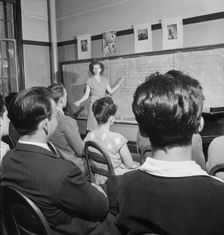 Metropolitan Vocational High School, New York, N.Y., ca. July 1947. Creator: William Paul Gottlieb