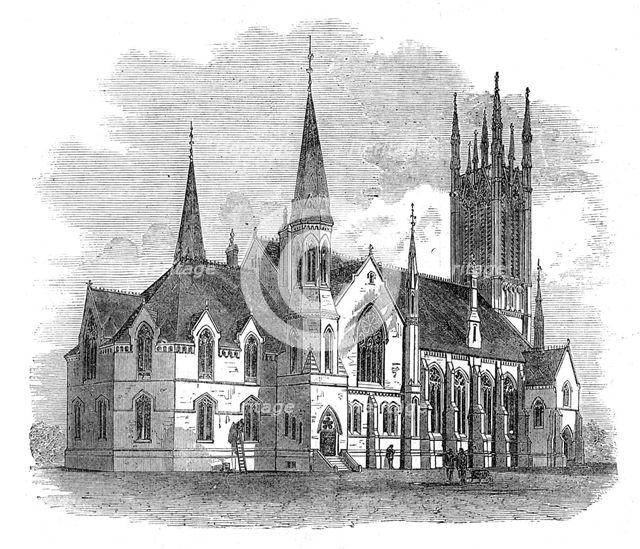 Metropolitan Wesleyan Church, Toronto, 1872. Creator: Unknown.