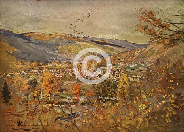 'Metzeral et la Vallee de la Fecht, 15 octobre 1915', 1915. Creator: Charles-Jules Duvent.