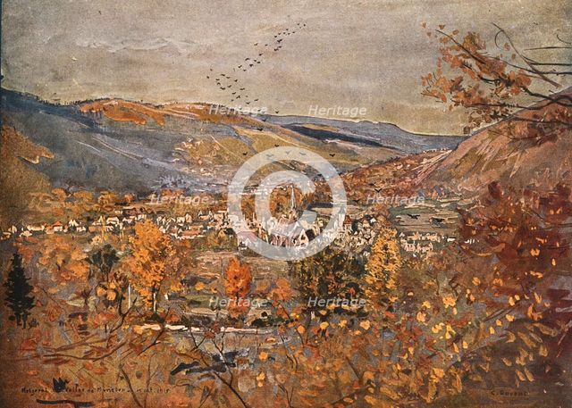 ''Metzeral et la Vallee de la Fecht', 1915. Creator: Charles-Jules Duvent.