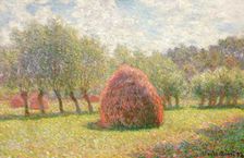 Meules à Giverny, 1893. Creator: Claude Monet