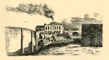 Meux's Brewhouse (built about 1796) 1808, (1925). Creator: Unknown