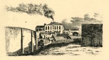 Meux's Brewhouse (built about 1796) 1808, (1925). Creator: Unknown