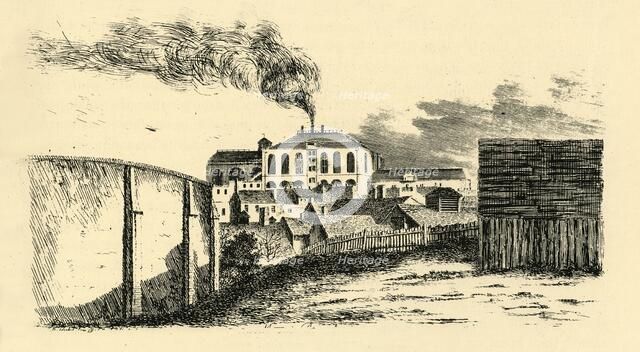 'Meux's Brewhouse (built about 1796)', 1808, (1925). Creator: Unknown.