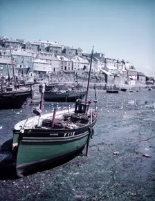 Mevagissey harbour, Cornwall, c1955. Creator: Arthur Charles Kirby Ware