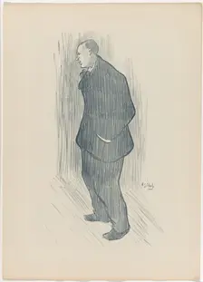 Mévisto, from Le Café-Concert, 1893. Creator: Henri-Gabriel Ibels