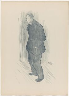 Mévisto, from Le Café-Concert, 1893. Creator: Henri-Gabriel Ibels