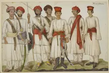 Mewatties, 1820-1830. Creator: Unknown