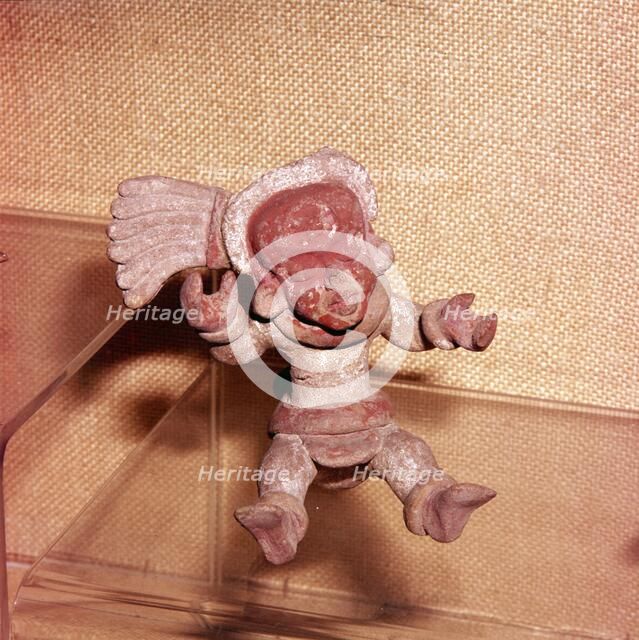 Mexican Terracotta Figurine, Huaxtec Culture, Aztec Period, c15th century. Artist: Unknown.