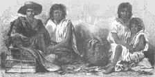 Mexican Indians at Market; A zigzag journey through Mexico 1875. Creator: Thomas Mayne Reid