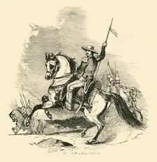 Mexican Lancer 1849. Creator: Unknown