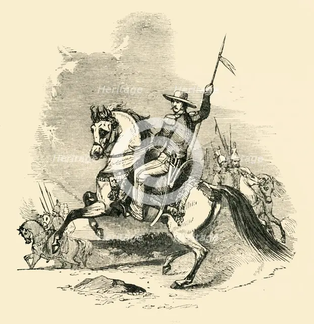 'Mexican Lancer', 1849. Creator: Unknown.