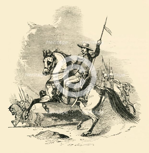 'Mexican Lancer', 1849. Creator: Unknown.