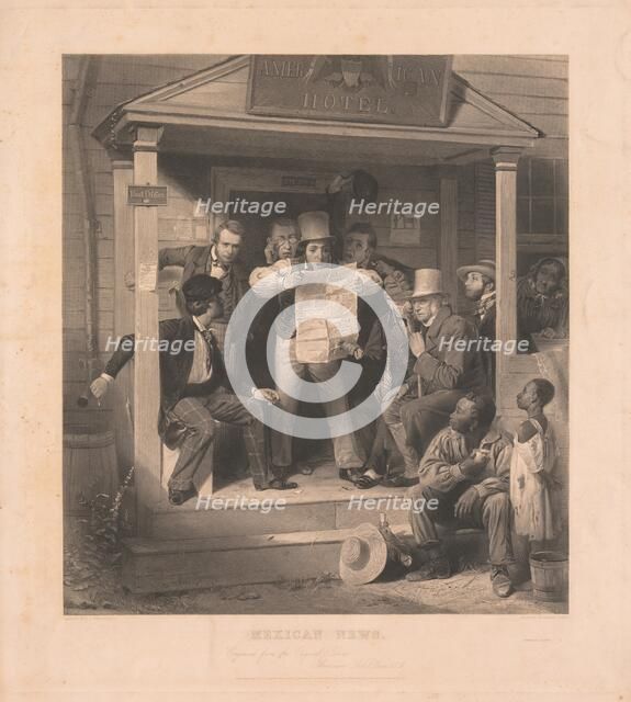 Mexican News. Creator: Alfred Jones (American, 1819-1900).