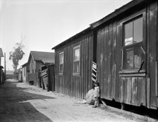 Mexican quarter of Los Angeles, one quarter mile from City Hall, 1936. Creator: Dorothea Lange