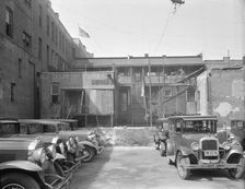Mexican quarter of Los Angeles, California, 1936. Creator: Dorothea Lange