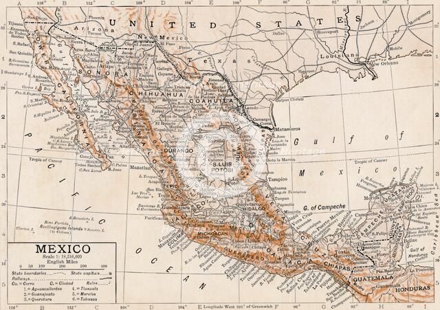 'Mexico'. Artist: Unknown.