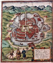 Mexico City in the early 16th century