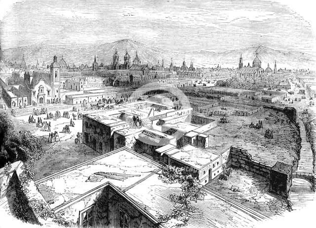 Mexico City, Mexico, mid 19th century (c1880). Artist: Unknown