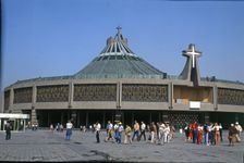 Mexico City, new Basilica of Guadalupe, patroness of Mexico and Empress of the Americas, inaugura…