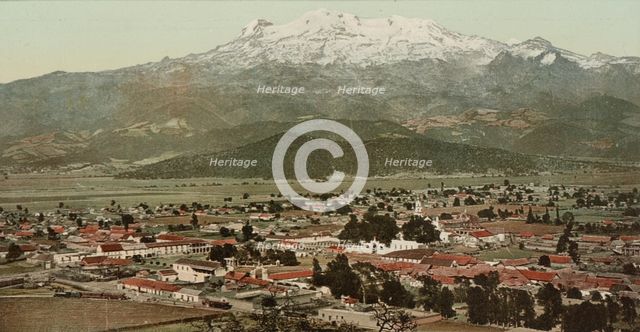 Mexico, Ixtacchihuatl from Amecameca, between 1884 and 1900. Creator: William H. Jackson.
