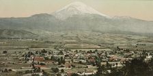 Mexico, Popocatapetl [sic] from Amecameca, between 1884 and 1900. Creator: William H. Jackson