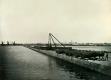 Mexico's Artificial Harbours: The New Port Works at Vera Cruz, A Solid and Costly Enterprise 1919 Creator: Unknown