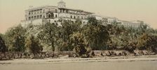 Mexico, the Castle of Chapultepec, between 1884 and 1900. Creator: William H. Jackson