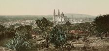 Mexico, view showing Cathedral Lagos, between 1884 and 1900. Creator: William H. Jackson