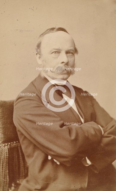 [Meyer George von Bremen], 1860s. Creator: Heinrich Graf.