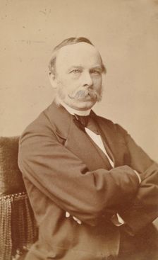 [Meyer George von Bremen], 1860s. Creator: Heinrich Graf