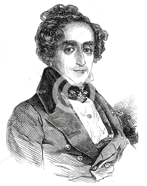 Meyerbeer, 1845. Creator: Unknown.
