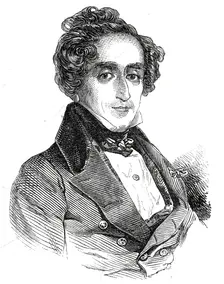 Meyerbeer, 1845. Creator: Unknown