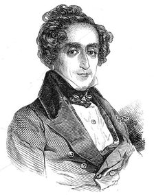 Meyerbeer, 1845. Creator: Unknown