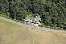 Meyrick Park Recreation Ground pavilion, Bournemouth, 2018. Creator: Historic England