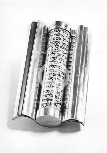 Mezuzah, 1981. Creator: Unknown.